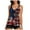 Watermelon Red, variant on Siilsaa Tankini Swimsuit for Women Fashion American Flag Plus Size Crisscross Back Swimskirt Two Piece Swim Bathing Suit Navy,XL