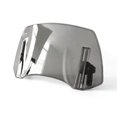 thumbnail image 5 of Gray Universal Motorcy Windshield Extension Adjustable Spoiler for BMW Kawasaki Yamaha Honda Suzuki 300x195x155MM, 5 of 5