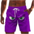 thumbnail image 4 of Ceisia Men's Quick Dry Swim Trunks with Pockets Elastic Waist Drawstring Mesh Lining Beach Shorts Gifts for Father, 4 of 5