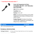 thumbnail image 2 of Front Left Suspension Air Strut - Compatible with 2014 - 2017 Mercedes-Benz S550 RWD 2015 2016, 2 of 2