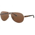 thumbnail image 7 of Oakley sunglasses OO4079 Feedback (01) rose gold with vr50 brown gradient lenses, 59mm, 7 of 7