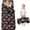 Fireman and Truck Black Pattern, variant on Fireman and Truck Black Pattern Teens Toddler Nap Mat with Pillow, Sleeping Mat Bag for Preschool Daycare 59"x22"