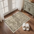 thumbnail image 2 of KUETH Modern 2x3 Area Rugs for Living Room, Non Slip Machine Washable Retro Rugs, Low Pile Chenille Print Rug for Bedroom, Dining Room, Home Office, 2 of 9