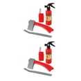 thumbnail image 4 of Vogacara Conjunto de juguete de bombero para niños, suministros para disfraz de puesta en escena de Cosplay, accesorios de fuego de accesorios de fuego 2piezas, 4 of 6