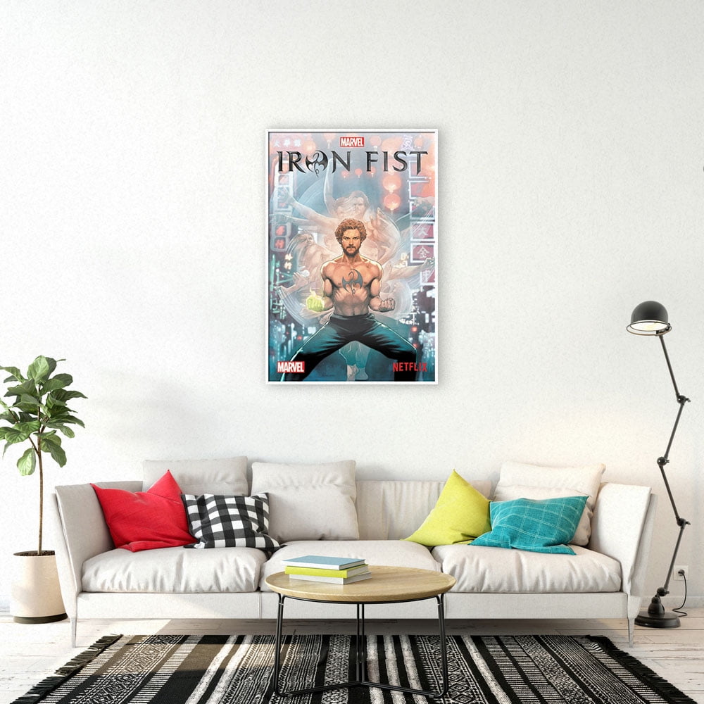 Details about   Marvel Netflix Iron Fist TV Show Poster Magnetic Notice Board Inc Magnets 