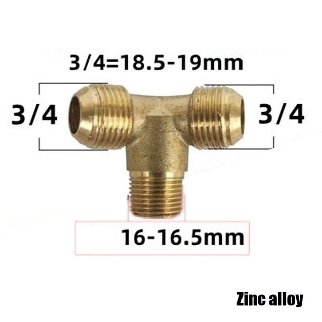 BTOER Copper Air Compressor Elbow 90 Degree Relief Threaded Pipe Air Pump Elbow Fittings For Oil Free Air Compressor Accessories