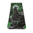 thumbnail image 1 of Marvel Hulk Smash 10mm Exercise Mat - 24” x 60" – Green/Black, 1 of 9
