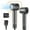 Gray, variant on EXF High-Speed Hair Dryer, Salon-Grade, No Heat Damage, Low Noise, Lightweight with Diffuser & Nozzle