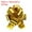 Gold_4 inch, variant on Metallic Large Big Pull Bow Gift Wrapping Bows Ribbon for Wedding Car Baskets Presents Christmas Red_4 inch