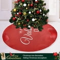 thumbnail image 6 of Coolnut Valentine's Day Tree Skirt Home Decoration Large Round Love Hearts Christmas Tree Skirt for Holiday Party Home Christmas Day Ornaments36", 6 of 6