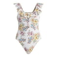 thumbnail image 5 of Jessica Simpson Women’s Ruffle One Piece Swimsuit, Sizes XS-XXL, 5 of 5