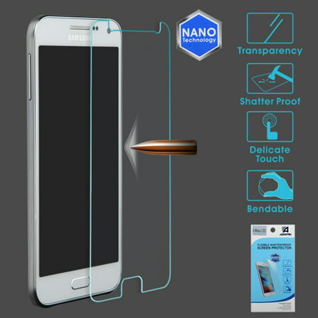 For Samsung Galaxy J7 Clear Flexible Shatter-Proof Screen Protector Cover