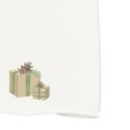 thumbnail image 2 of Nature's Gift 16 x 25 Inch Off White Holiday Print Kitchen Towel, 2 of 2