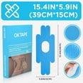 thumbnail image 2 of OK TAPE One-Structure K-Tape Patches | Precut for Knee Kinesiology Tape | Pain Relief and Accessories | 10 Pcs and Beige, 2 of 10