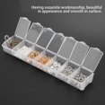 thumbnail image 4 of TOPINCN Jewelry Making Accessory, Jump Rings,Metal Jump Rings Lobster Clasp DIY Jewelry Findings Making Set Accessory with Box, 4 of 8