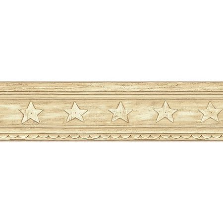 Blue Mountain Star Wallpaper Border