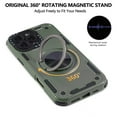 thumbnail image 3 of Dteck Case for iPhone 16 Plus,Shockproof TPU+PC Case Invisible 360°Rotatable Ring Stand Military Drop Protection Cover for iPhone 16 Plus,Armygreen, 3 of 7