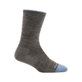 thumbnail image 6 of Darn Tough Women's Solid Basic Crew Lightweight Sock (Style 6012) Black & Taupe, Medium (Variety Pack), 6 of 7