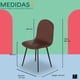 thumbnail image 4 of Mubson Set de 4 Sillas de Piel Sintetica Sela, 4 of 5