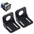 thumbnail image 1 of UEETEK 2 Pack - Nema 17 Stepper Motor Mounting Bracket w/ Screws, 1 of 7