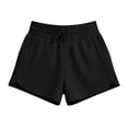 thumbnail image 5 of Running Shorts for Women Ihhxva High Waisted Elastic Waist Stretch Yoga Solid Color Adjustable Gym with Pockets Athletic Workout S-3XL, 5 of 9