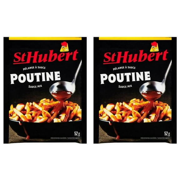 St. Hubert Poutine Gravy Mix, 52g (2 Pack)
