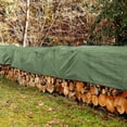 thumbnail image 6 of Covers&All Canvas Tarp Waterproof 16 Oz, 550 GSM 28 Mil Thick Heavy Duty Camping Tarp Multi-Purpose Tarpaulin for Camping, Residential Commercial & Industrial Use (8" L x 10" W, Olive Green), 6 of 8