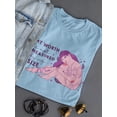 thumbnail image 3 of Worth Not Measured By Size T-Shirt Women -Smartprints Designs, Female Medium, 3 of 4