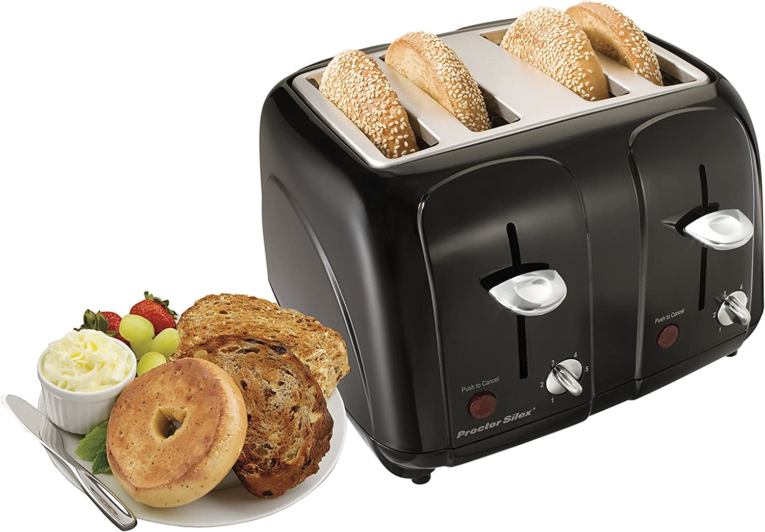 4 Slice Extra Wide Slot Cool Touch Toaster