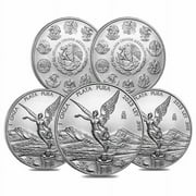 BANCO DE MEXICO Lot of 5 - 2023 1 oz Mexican Silver Libertad Coin BU