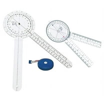 EMI EGM-427TM 12", 8", and Tape Measure Goniometer Set - 3 Pieces C40