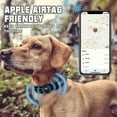 thumbnail image 5 of Reflective AirTag Dog Collar, Padded Air Tag Dog Collar, Heavy Duty Dog Collar with AirTag Holder Case, Heavy-Duty Apple Air tag Dog Collars Suitable for Small, Medium and Large Dogs (15"-27" Green), 5 of 7