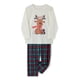 thumbnail image 3 of Pijamas navideños Fiomva para toda la familia, conjunto de pijamas a cuadros clásicos, ropa navideña para adolescentes, mujeres y hombres, regalos 2023, 3 of 8