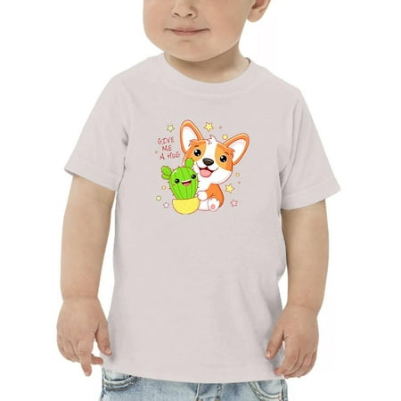 

Corgi W Kawaii Cactus T-Shirt Toddler -Image by Shutterstock 5 Toddler