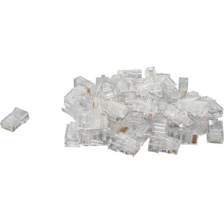 UPC: 0065030795319 | StarTech.com CRJ4550PK 50 Pkg – Cat5e RJ45 Stranded Modular Plug Connector