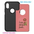 thumbnail image 2 of DistinctInk Custom SKIN / DECAL compatible with OtterBox Commuter for iPhone X / XS (5.8" Screen) - 1 Corinthians 13 - Love Never Fails - Flower, 2 of 5