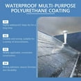 thumbnail image 6 of Liquid Waterproof Sealant 5.29oz Clear, Transparent Waterproof Coating Water-Based Invisible Repairing Leak Agent Roofs, Walls, Bathroom, Kitchen Indoor & Outdoor, 6 of 8