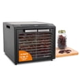 thumbnail image 1 of Deshidratador de alimentos Excalibur, 10 bandejas, serie Select, acero inoxidable, 1 of 8
