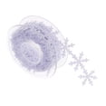 thumbnail image 3 of 5M Christmas Snowflake Ribbon Trim DIY Packaging Party Decorative Chain Rope, 3 of 6