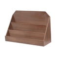 thumbnail image 1 of predolo Card Display Stand Elegant Organizer for Craft Shows Trade Shows Home Office Brown, 1 of 8