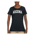 thumbnail image 2 of Wild Bobby State of Arizona College Style Women Graphic Tee, 2 of 6