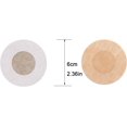 thumbnail image 2 of 30 Pairs of Nipple Breast Covers Nipple Cover Disposable Breast Pasties Breast Pasties Adhesive Bra Disposable Invisible Seamless Adhesive Bras (Round), 2 of 5
