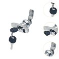 thumbnail image 6 of simhoa T Handle Door Lock Latch Stainless Steel Multifunctional Easily Install for Cabinet Drawer Replacement Accessories B, 6 of 9