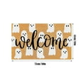 thumbnail image 4 of Halloween Ghost Welcome Doormat - Non- Velvet Halloween Door Mat for Indoor & Outdoor, Seasonal Front Porch Decor, Farmhouse Entryway Rug, 18" x 30", 4 of 6