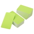 thumbnail image 1 of Unique Bargains 3.5' x 2' Blank Paper Business Cards, 180 Pack Small Index Flash Cards Words Message Note Card, Green, 1 of 7
