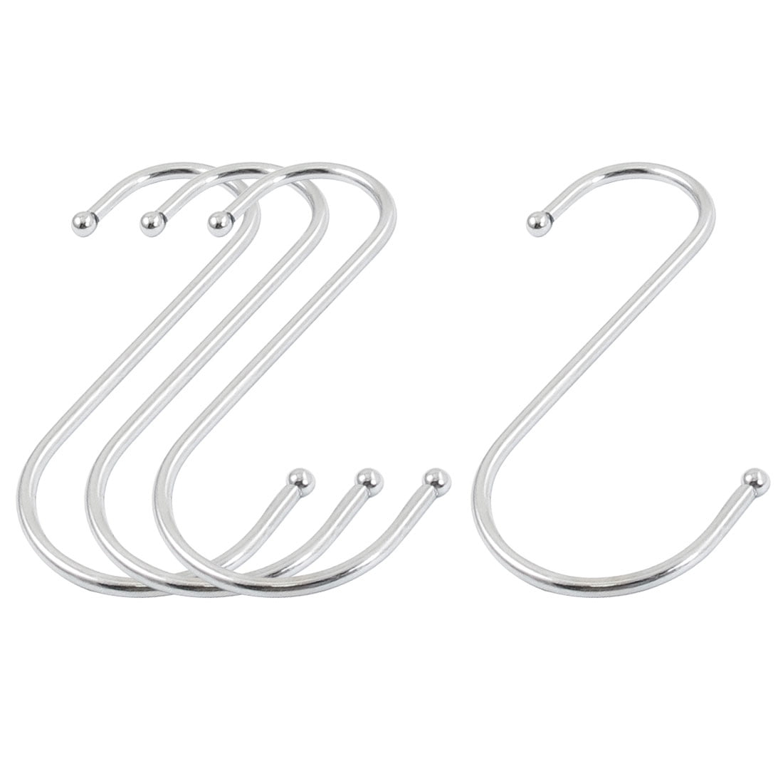 Unique Bargains 4pcs Metal Large S Shape Coat Towel Robe ...