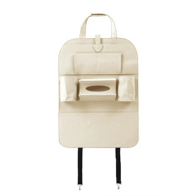 Multi-functional Auto Back Seat Storage Organizer storage bag Car hanging Holder Multi-Pocket Travel Large Capacity Car Hanging Bag Pouch