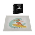 thumbnail image 3 of Ambesonne Wave Jigsaw Puzzle Durable Cardboard, Woman Surfer on the Waves Art, 1000 pcs, Eggshell Multicolor, 3 of 5