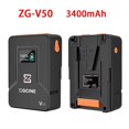 thumbnail image 1 of Zgcine V50 V Batería Terpasang Kunci V Batería Isi Ulang 3400mah Power Bank Pd Pengisian Cepat Para Cámara DSLR, 1 of 5