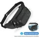 thumbnail image 4 of Fanny Pack / Fanny Pack para Hombres y Mujeres - Black Fanny Pack Fanny Pack Ligero Urbano Seguro para Viajes, Fanny Pack Senderismo al Aire Libre JM MX-0136148FYD, 4 of 5